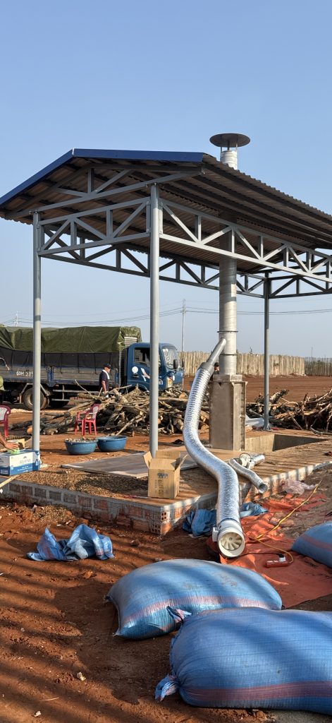 Lò than đốt phế phụ phẩm Nông nghiệp